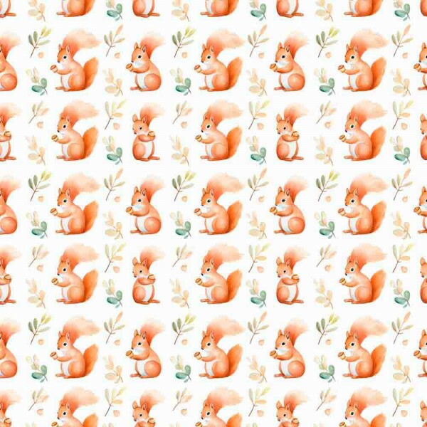 AG25 - TRICOLINE DIGITAL - COL. BOHO WOODLAND - ESQUILO - 100% ALGODÃO - 00826/001