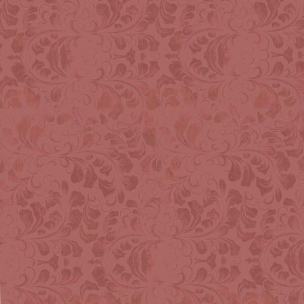 BS - TRICOLINE VINTAGE FLORAL - TEXTURA RAMOS ROSE - 100% ALGODAO - 00107/003