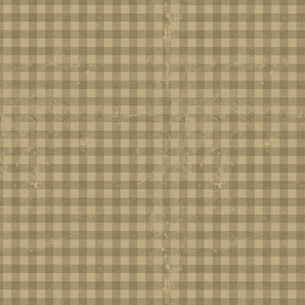 BS - TRICOLINE VINTAGE FLORAL - XADREZ VERDE100% ALGODAO - 00106/002