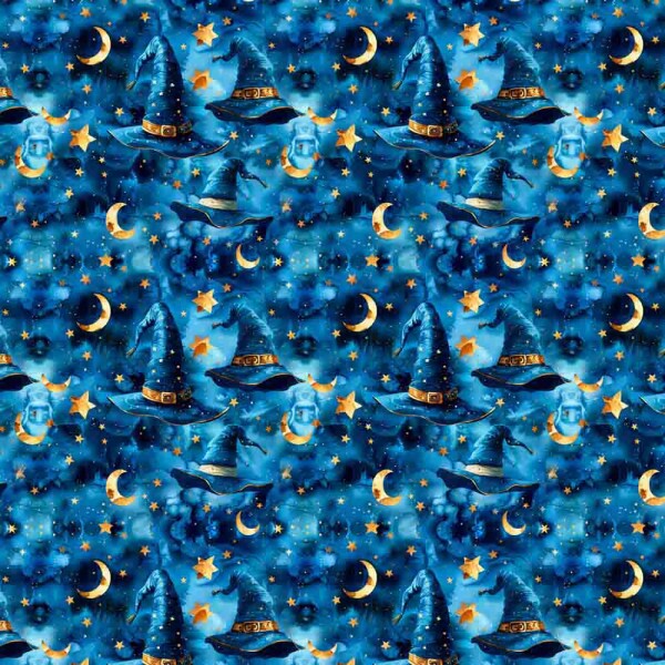 AG25 - TRICOLINE COLEÇÃO GIARDINO - CHAPEU DE BRUXO - 100% ALGODÃO - 00967/001