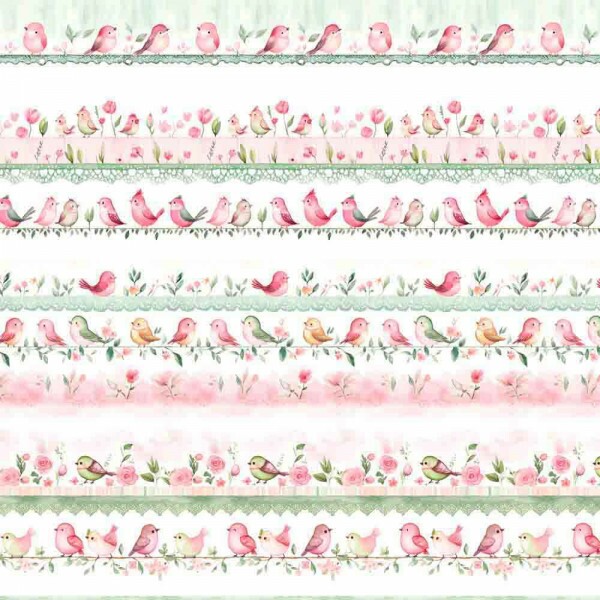 BS - TRICOLINE COLEÇÃO GIARDINO BARRADO - 100% ALGODÃO - 00959/001