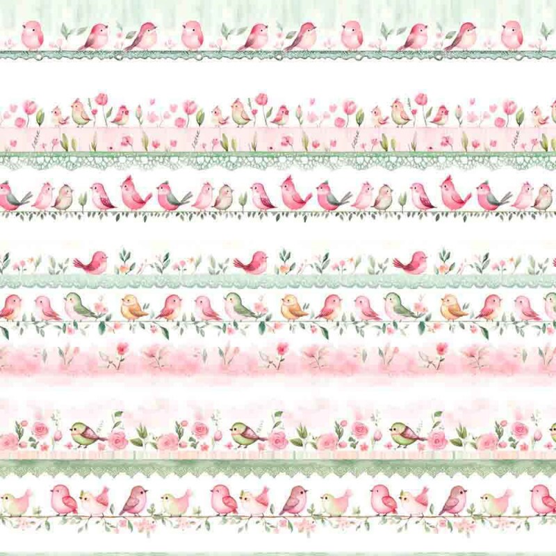 BS - TRICOLINE COLEÇÃO GIARDINO BARRADO - 100% ALGODÃO - 00959/001