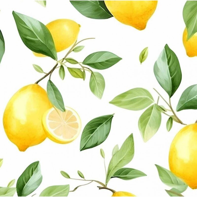 JA26 - TRICOL. COLEÇÃO LIMÃO SICILIANO - LIMÃO FUNDO LISO - 100% ALGODÃO - 05631/001