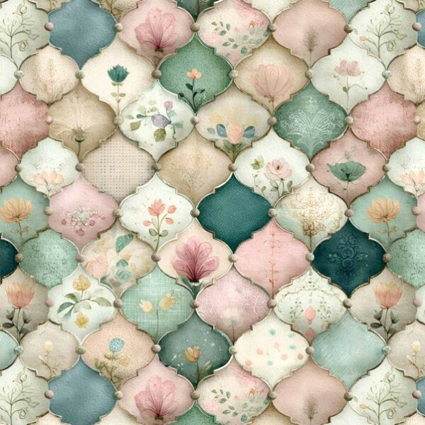 JA26 - TRICOL. COLEÇÃO BIRD PATCH - PATCHWORK - 100% ALGODÃO - A0445-001