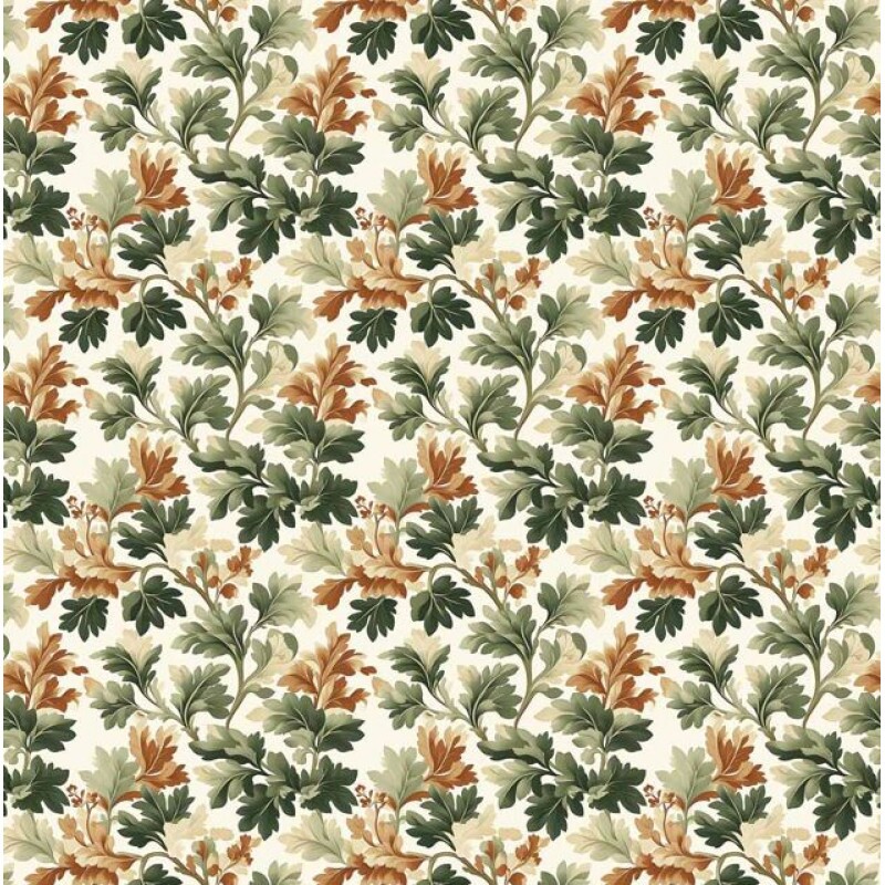 NV26 - TRICOL. COLEÇÃO FOLIAGE - FOLHAGEM MENOR - 100% ALGODÃO A9815-001