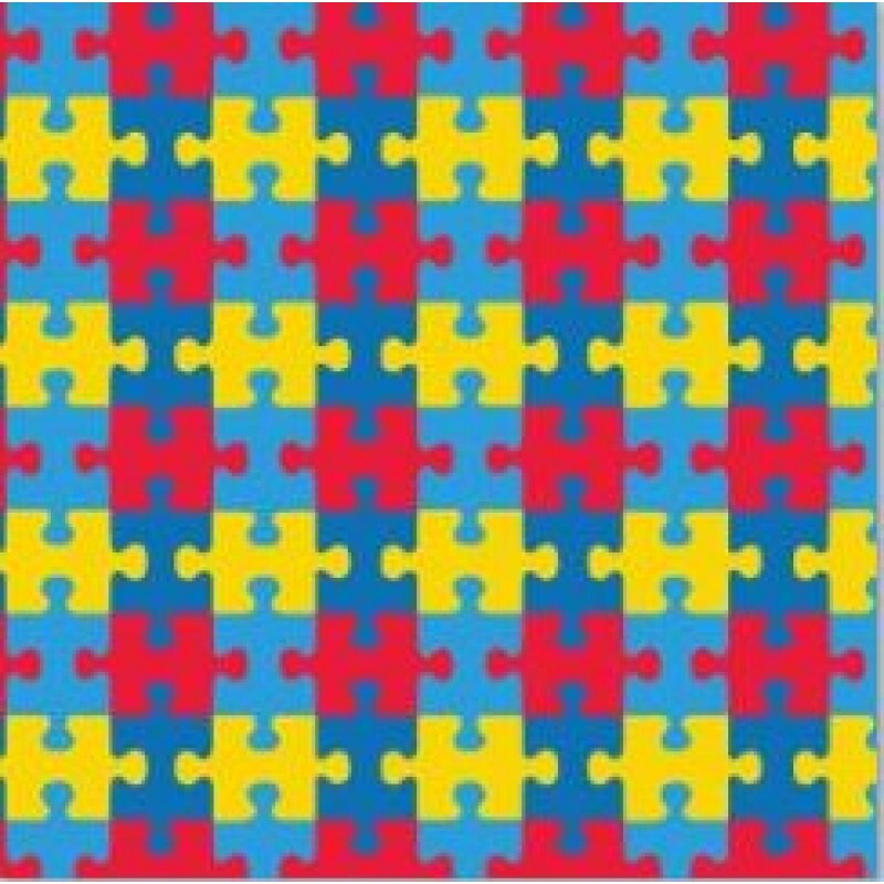 ST26 - TRICOL. COLEÇÃO CORES QUE CONECTAM - QUEBRA-CABEÇA - 100% ALGODÃO A8561-001