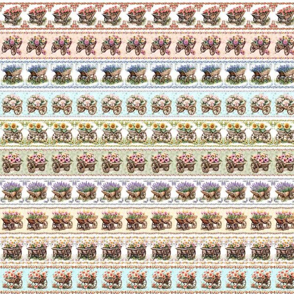 AB26 - TRICOL. COLEÇÃO ALMA CAMPESTRE - BARRADO - 100% ALGODÃO - A2304-001