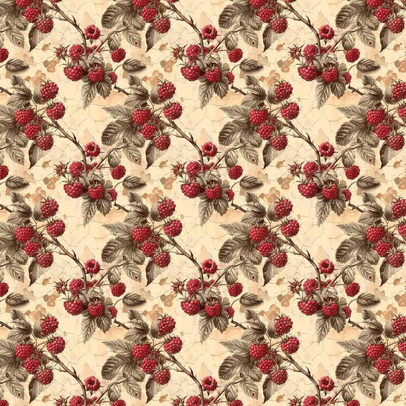 AB26 - TRICOL. COLEÇÃO BARRADOS - VEGETAIS - 100% ALGODÃO - A2740-001