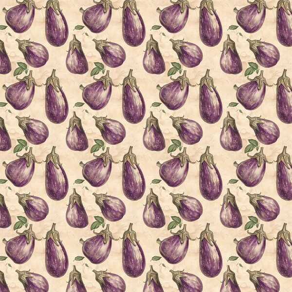 AB26 - TRICOL. COLEÇÃO VEGETABLES - BERINGELA - 100% ALGODÃO - A2741-001