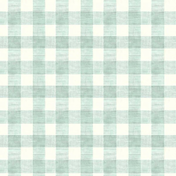 AB26 - SARJA HIDRORREPELENTE COLEÇÃO XADREZ DECORA - XADREZ VERDE - 100% ALGODÃO - A2751-001