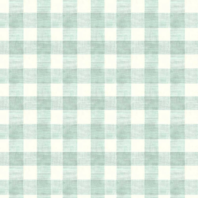 AB26 - SARJA HIDRORREPELENTE COLEÇÃO XADREZ DECORA - XADREZ VERDE - 100% ALGODÃO - A2751-001