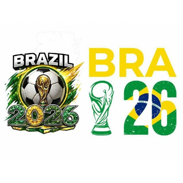 TRANSFER TEXTIL PASSE E CRIE - COPA 4 - KIT COM 5 FOLHAS