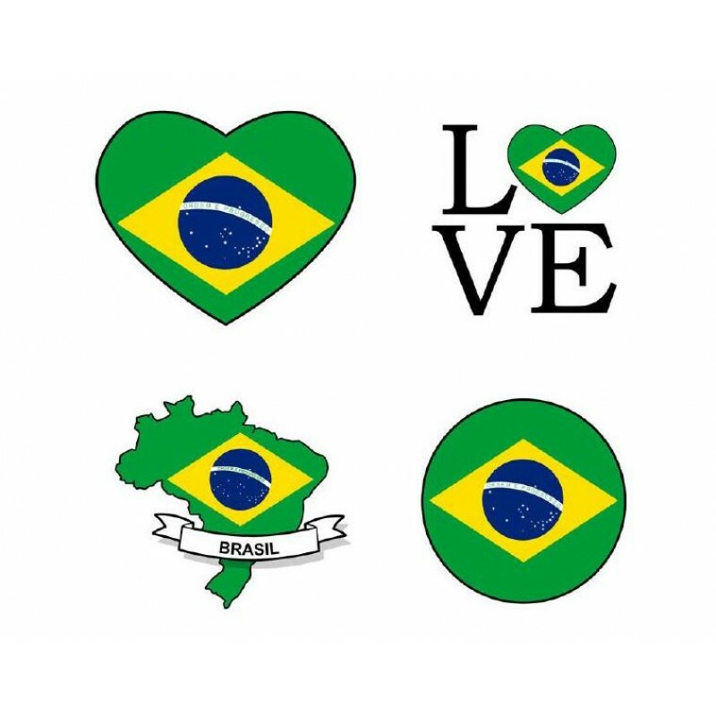 TRANSFER TEXTIL PASSE E CRIE - COPA 5 - KIT COM 5 FOLHAS