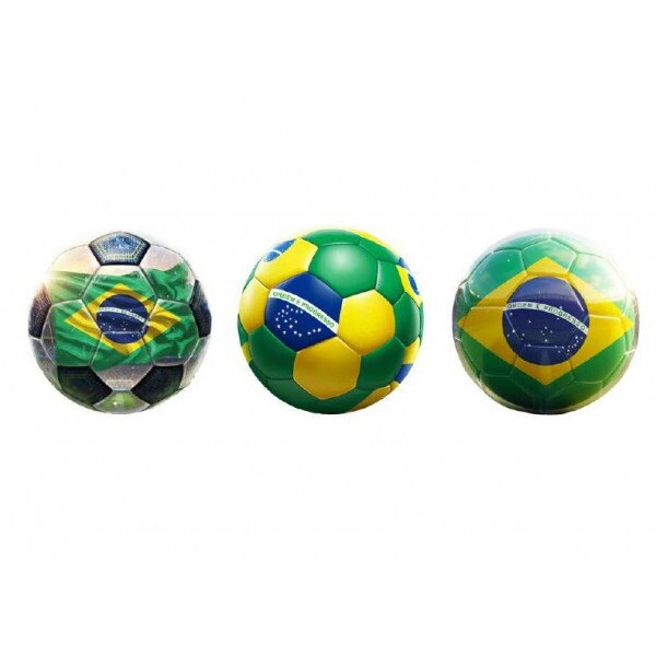 TRANSFER TEXTIL PASSE E CRIE - COPA 7 - KIT COM 5 FOLHAS