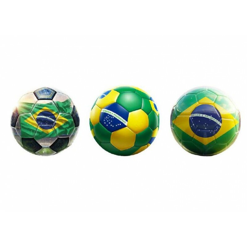 TRANSFER TEXTIL PASSE E CRIE - COPA 7 - KIT COM 5 FOLHAS