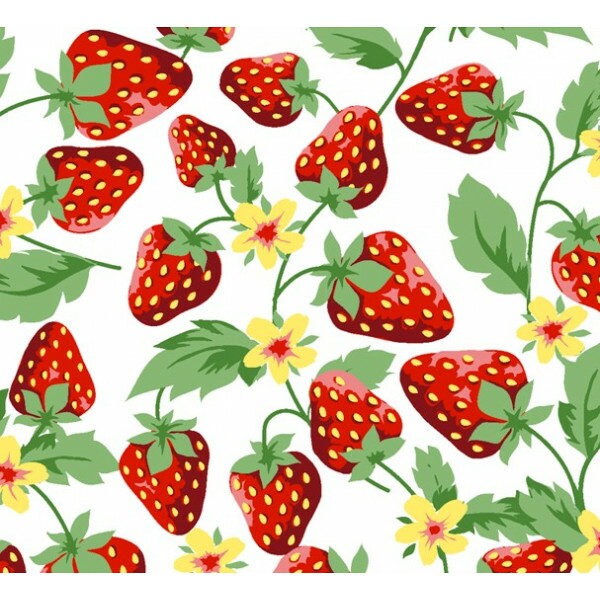 COLEÇÃO POMAR - MORANGO FD BRANCO -  R / IT