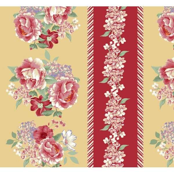 COLEÇÃO NORDIC SPRING - LISTRADO COMPOSE - AMARELO - ( 78959 var,03 ) - C