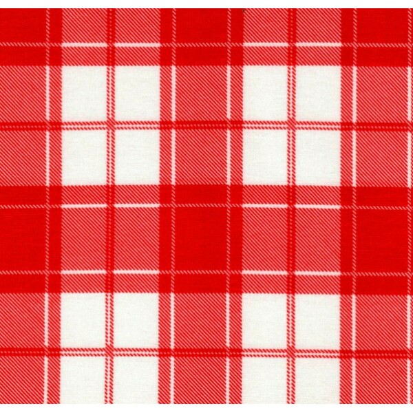 F L 2023 -  XADREZ ESCOCES - VERMELHO