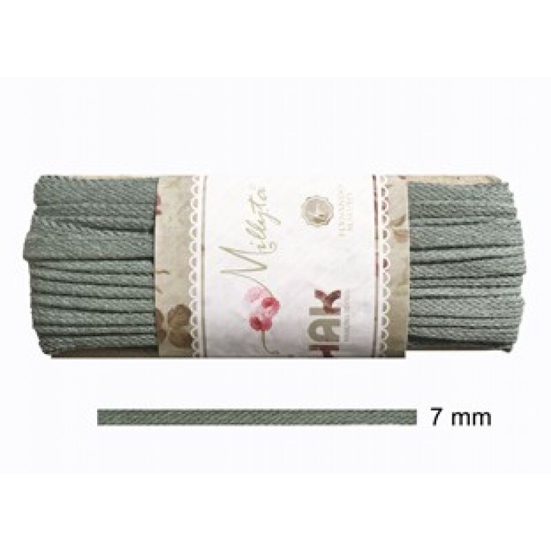 F L 2021 - CORDAO TRANCADO MY62B5 - GRAFITE 100% ALGODÃO