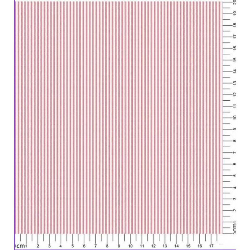 TRICOLINE FIO TINTO DJUAN 1,5 MM VERMELHO - 100% ALGODÃO