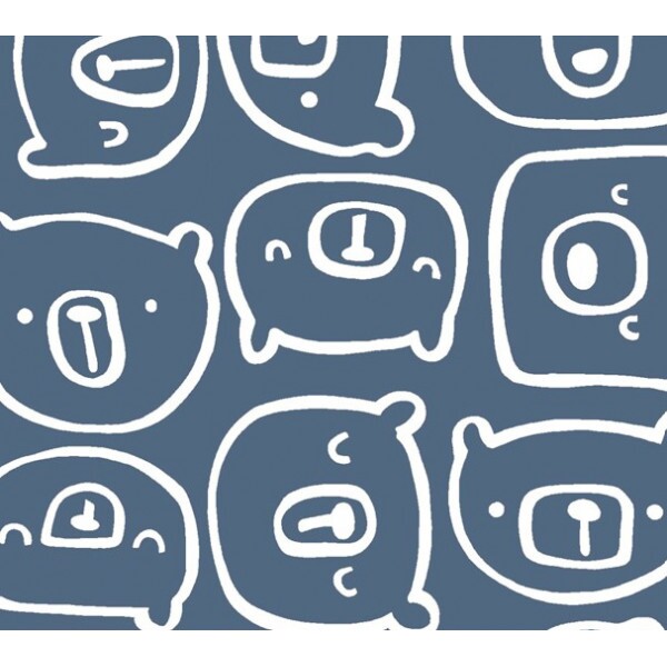 F L 2022 - COLEÇÃO INSPIRAÇÃO ESCANDINAVA - POR ELIANA SPOSITO - URSO AZUL - IE04 - M