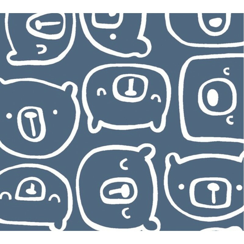 F L 2022 - COLEÇÃO INSPIRAÇÃO ESCANDINAVA - POR ELIANA SPOSITO - URSO AZUL - IE04 - M