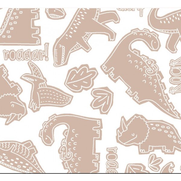 COLEÇÃO PLANETA DOS DINOSSAUROS - POR MARIANA CURTI - BABYSSAURO BEGE - M