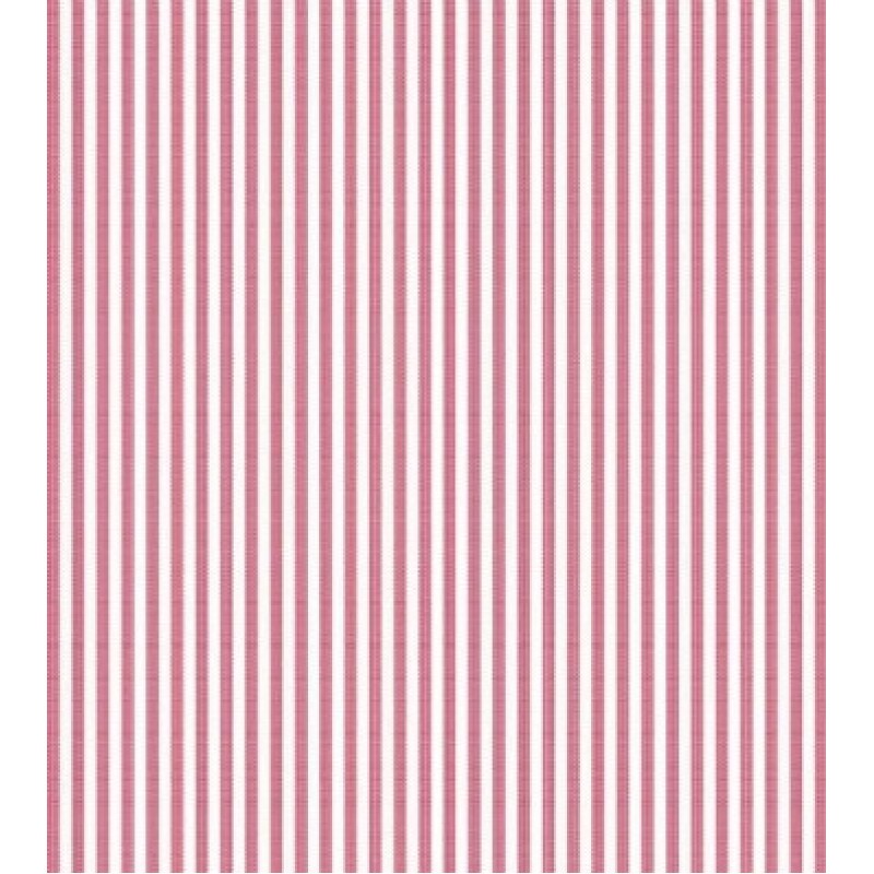 TRICOLINE FIO TINTO LISTRADO 5 MM VERMELHO - 100% ALGODÃO