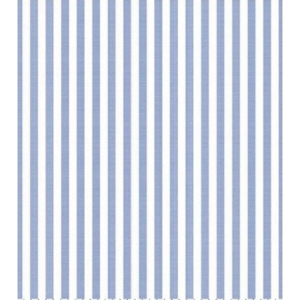 TRICOLINE FIO TINTO LISTRADO 5 MM AZUL JEANS - 100% ALGODÃO