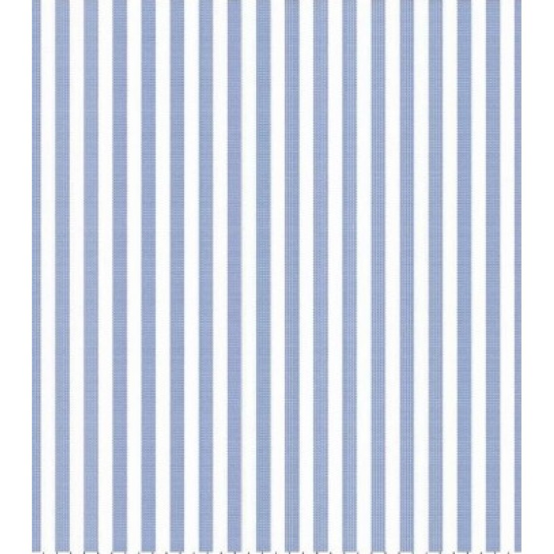 TRICOLINE FIO TINTO LISTRADO 5 MM AZUL JEANS - 100% ALGODÃO