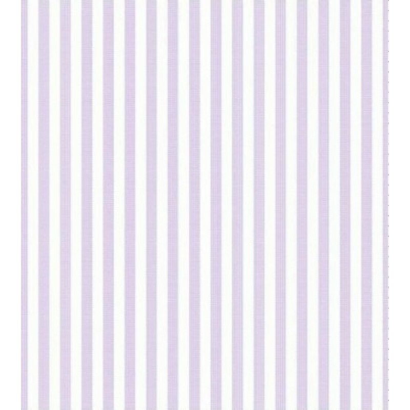 TRICOLINE FIO TINTO LISTRADO 5 MM LILÁS - 100% ALGODÃO