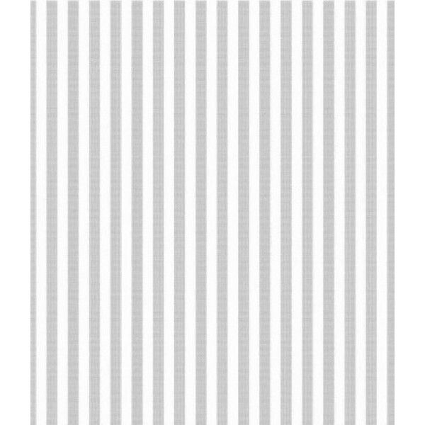 TRICOLINE FIO TINTO LISTRADO 5 MM CINZA - 100% ALGODÃO