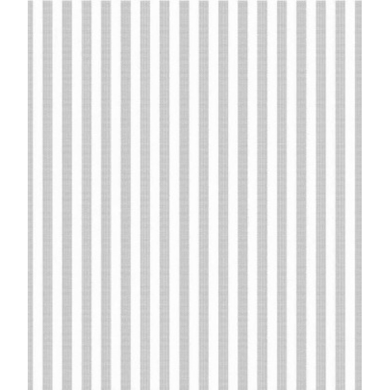 TRICOLINE FIO TINTO LISTRADO 5 MM CINZA - 100% ALGODÃO