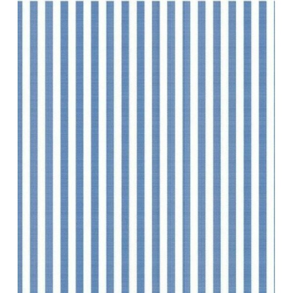 TRICOLINE FIO TINTO LISTRADO 5 MM AZUL ROYAL - 100% ALGODÃO