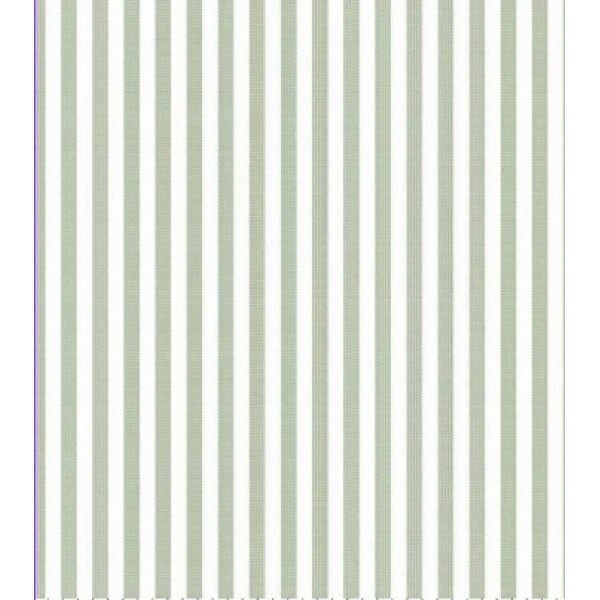 TRICOLINE FIO TINTO LISTRADO 5 MM VERDE FENDI - 100% ALGODÃO