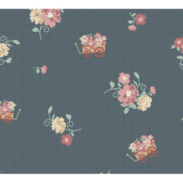 F L 2022 - COL/ DREAM LITTLE DREAM MILLYTA - FLORAL LITTLE DREAM CINZA - T