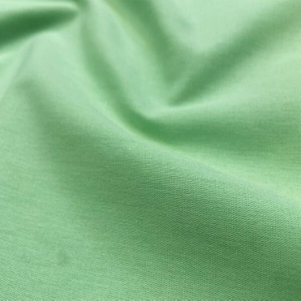 EXCLUSIVO - TRICOLINE LISO VERDE - 100% ALGODÃO - NANY