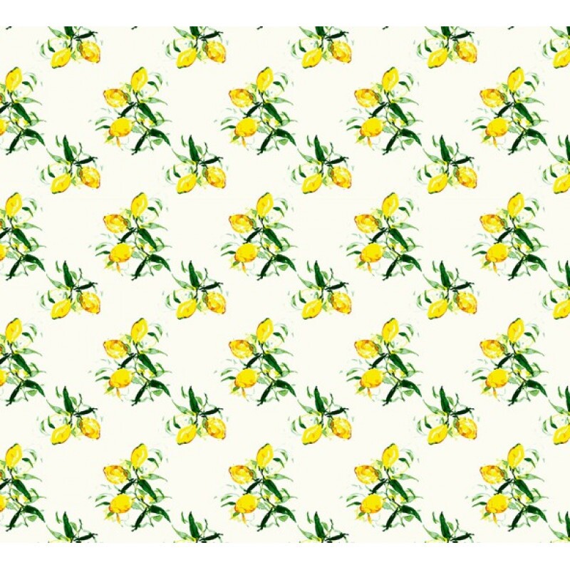 COLEÇÃO FLORATTA -  POE NA MESA DECOR - SARJA EST. HIDRORREPELENTE - LIMÃO - 90591-001