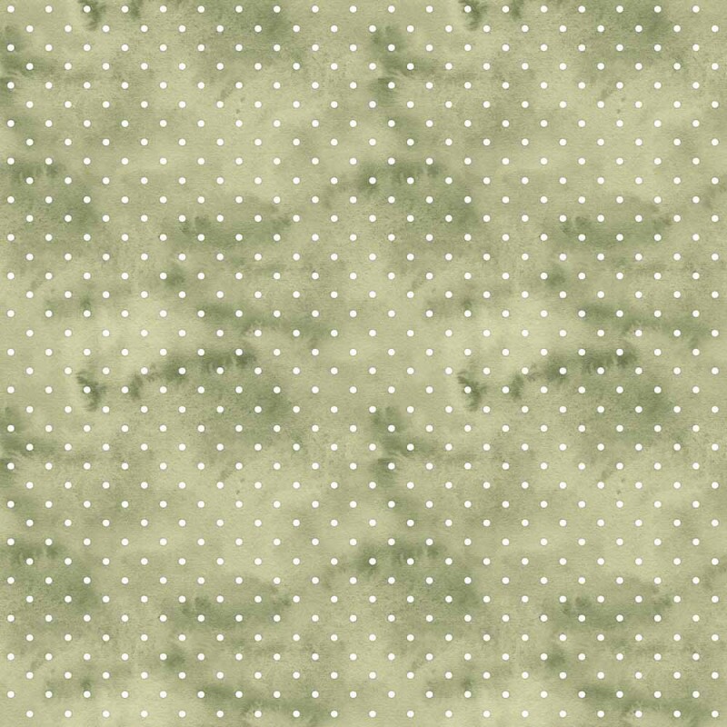 AG26 - TRICOL. COLEÇÃO TEXTURAS WATERCOLOR - POA MANCHADO VERDE - 100% ALGODÃO