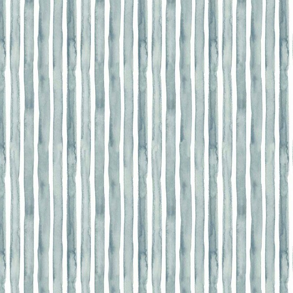 AG26 - TRICOL. COLEÇÃO TEXTURAS WATERCOLOR - LISTRADO AZUL - 100% ALGODÃO