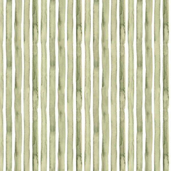 AG26 - TRICOL. COLEÇÃO TEXTURAS WATERCOLOR - LISTRADO VERDE - 100% ALGODÃO