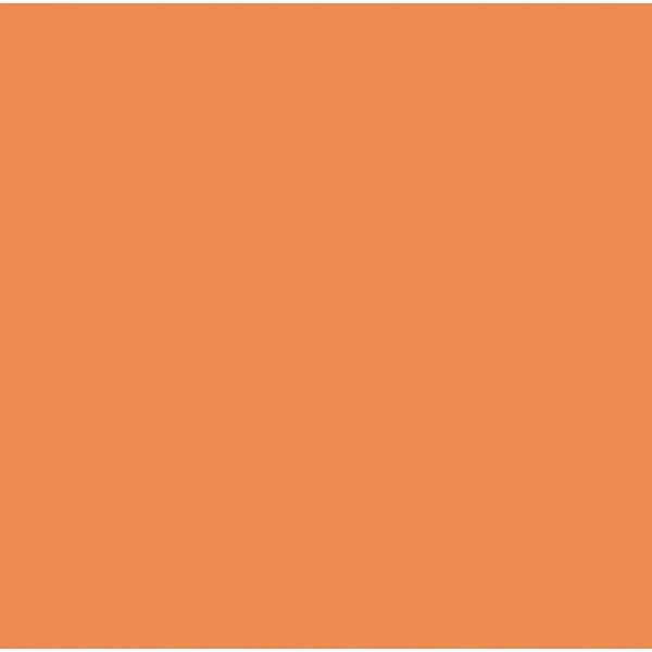TRICOLINE LISA LARANJA - 100% ALGODÃO - FUNDO 1876