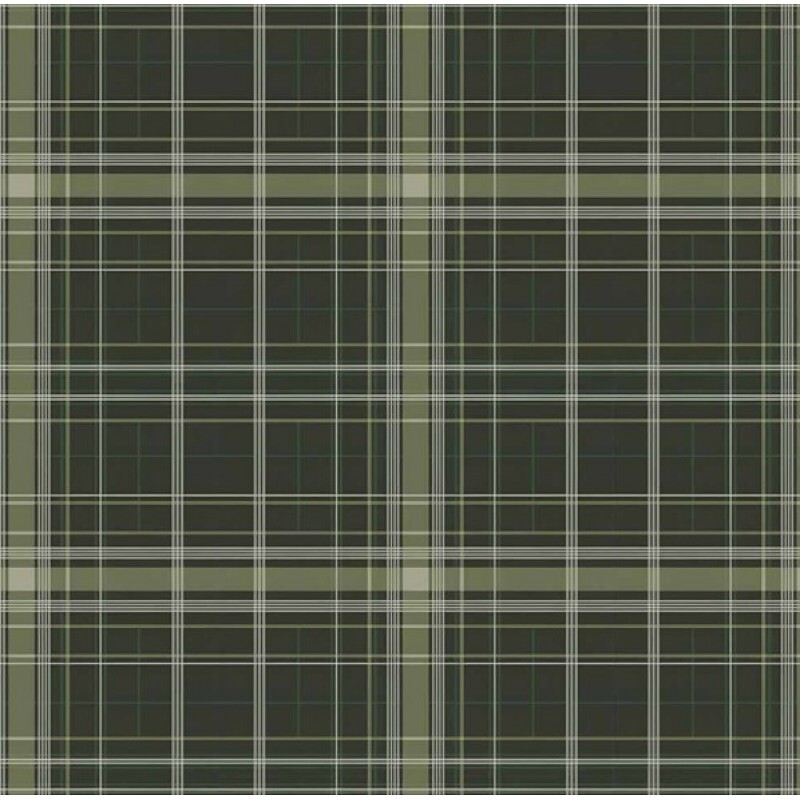 MI26 - TRICOL. COLEÇÃO XADREZ TARTAN - XADREZ VERDE ESCURO