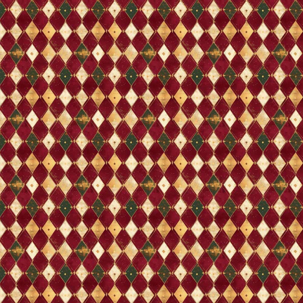 NT26 - TRICOL. COLEÇÃO NATAL CALICOS - ARGILE - 100% ALGODÃO A4462-001