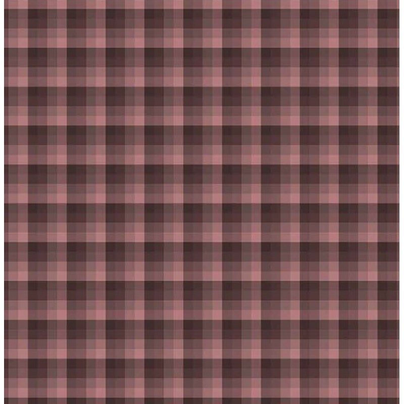 NV25 - TRICOL. COLEÇÃO XADREZES - XADREZ BORDO - 100% ALGODÃO