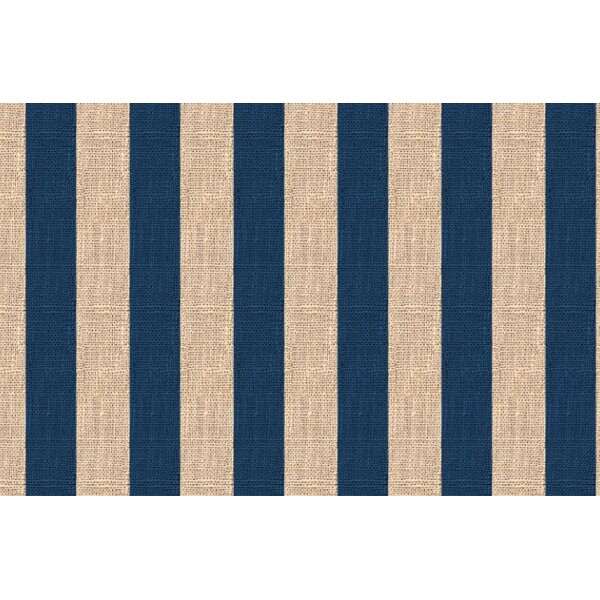 NV25 - SARJA DIGITAL HIDRORREPELENTE - COLEÇÃO LINHO LISTRADO - AZUL 100% ALGODÃO 04607-001