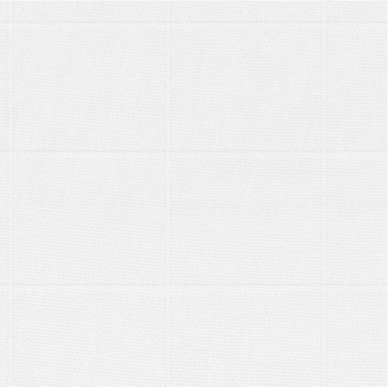 FRALDA QUADRICULADO GRANDE 9 X 9 - CARE LISA - BRANCO - ( FLOW SUAVE 5920) - JH4 - C