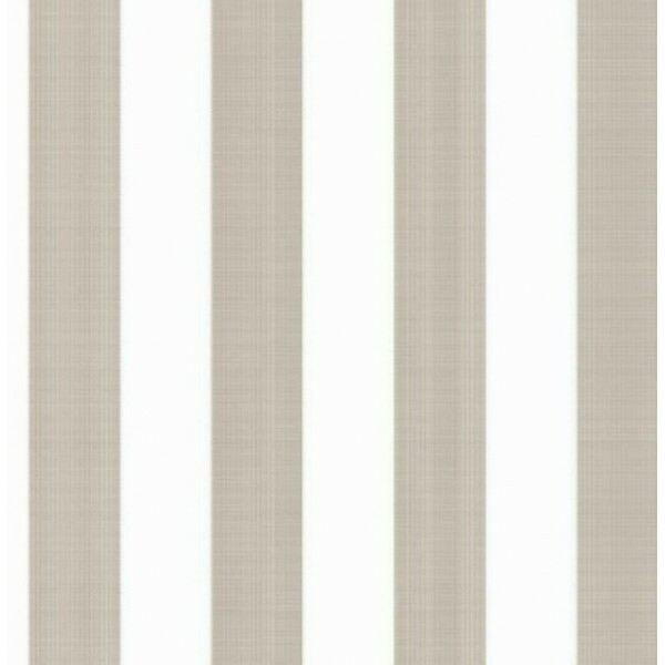 TRICOLINE FIO TINTO LISTRADO 2 CM BEGE ESCURO - 100% ALGODÃO