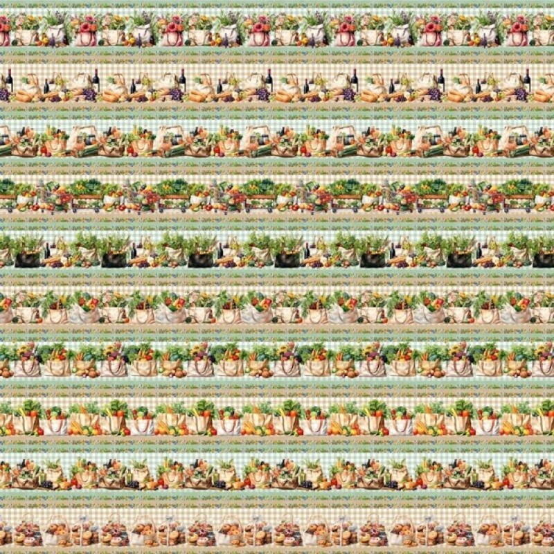 JA26 - TRICOL. CLUBE MAIS CRIATIVO - COLEÇÃO BARRADO - GROCERY - 100% ALGODÃO - 05760/001