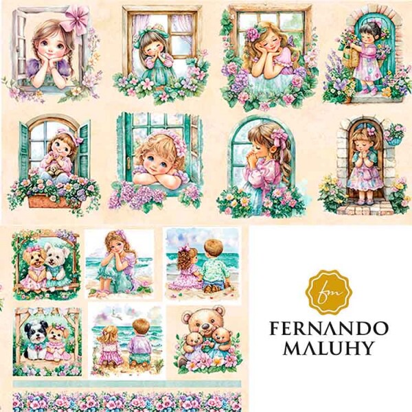 COLEÇÃO EXCLUSIVA CMC 5 - PAINEL MENINAS